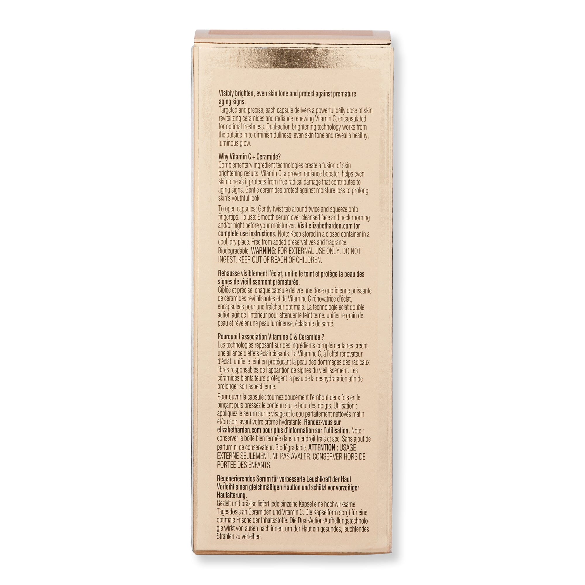 Elizabeth Arden Elizabeth Arden Ceramide Capsules Vitamin C Radiance Renewal Serum 60 Ct Serums 
