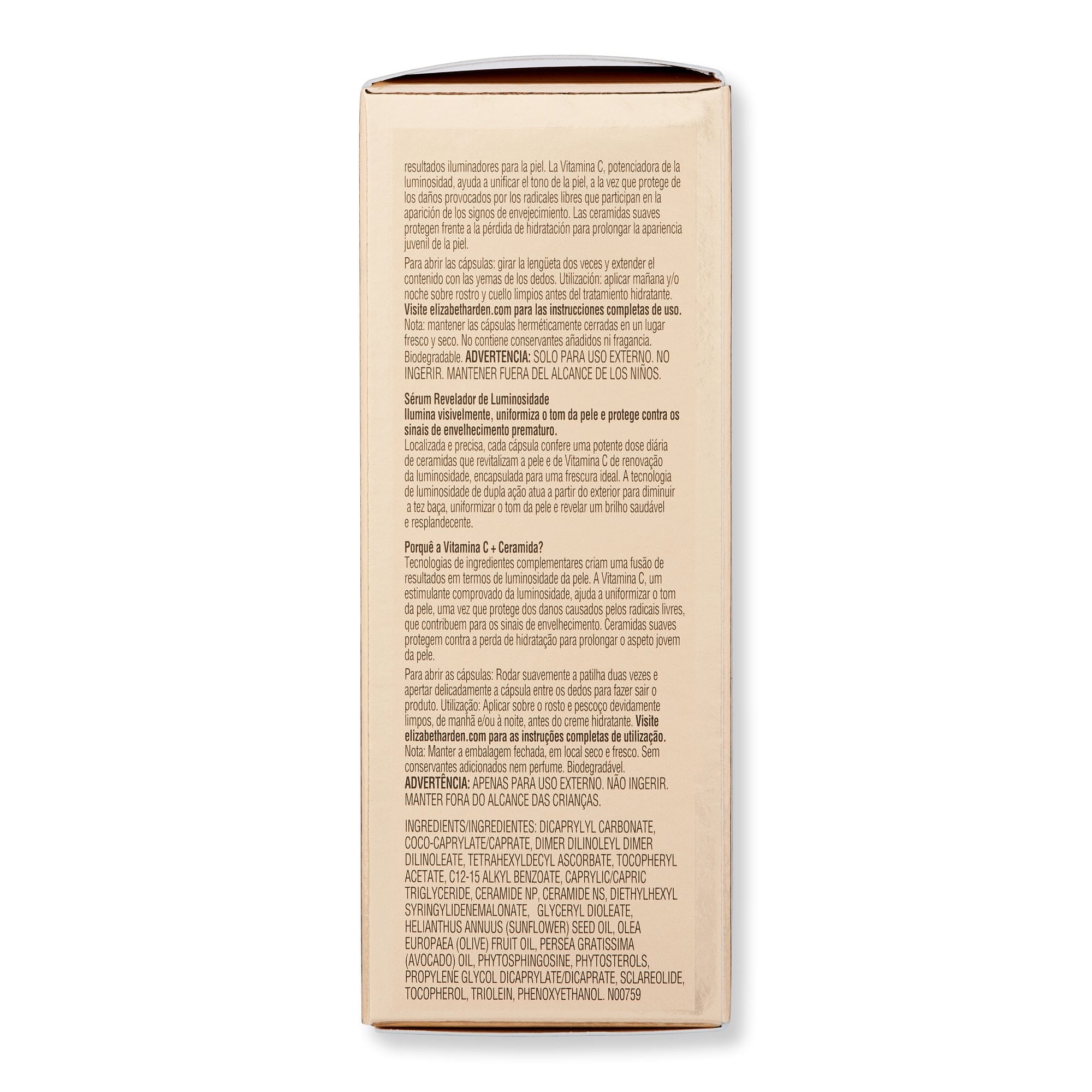 Elizabeth Arden Elizabeth Arden Ceramide Capsules Vitamin C Radiance Renewal Serum 60 Ct Serums 