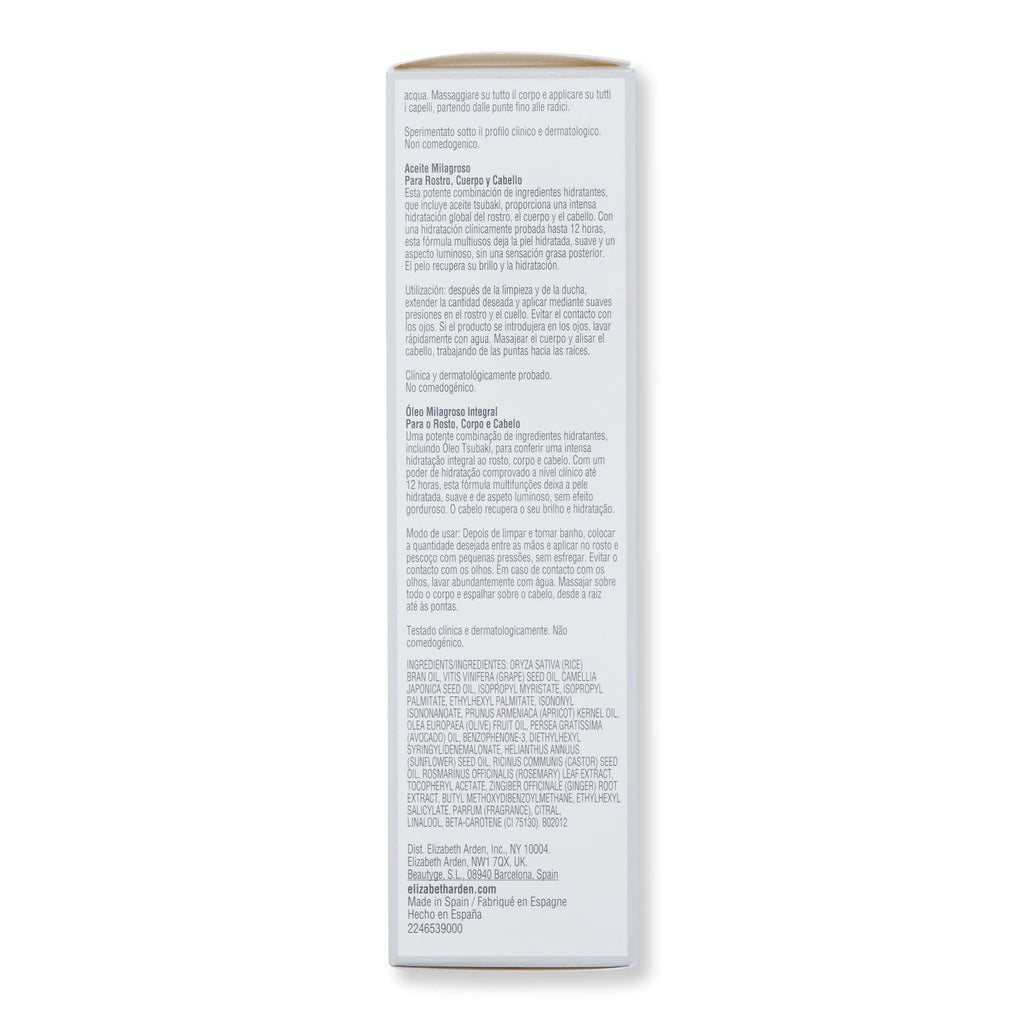 Elizabeth Arden Elizabeth Arden Eight Hour Cream All-Over Miracle Oil Body Lotions & Oils 