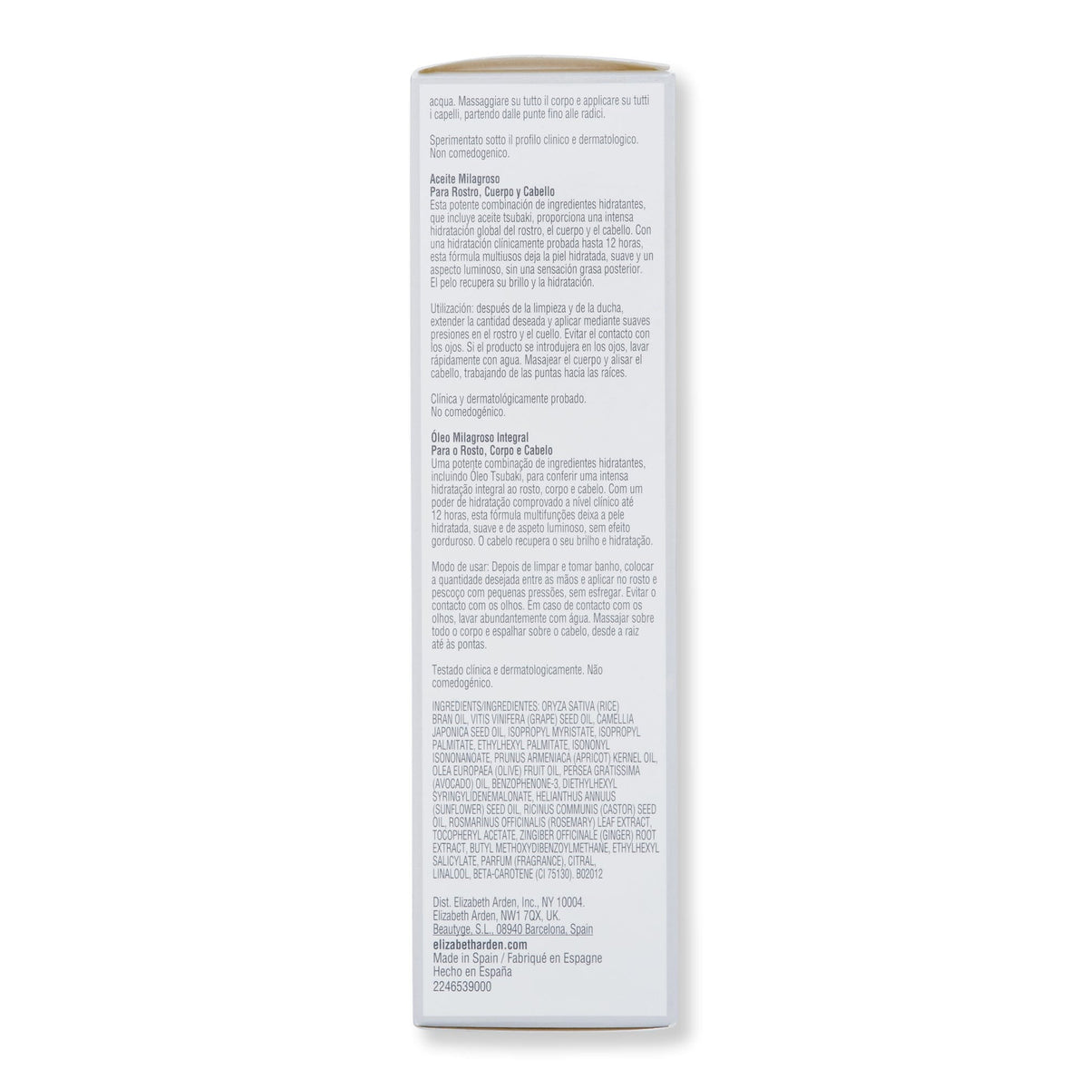 Elizabeth Arden Elizabeth Arden Eight Hour Cream All-Over Miracle Oil Body Lotions & Oils 