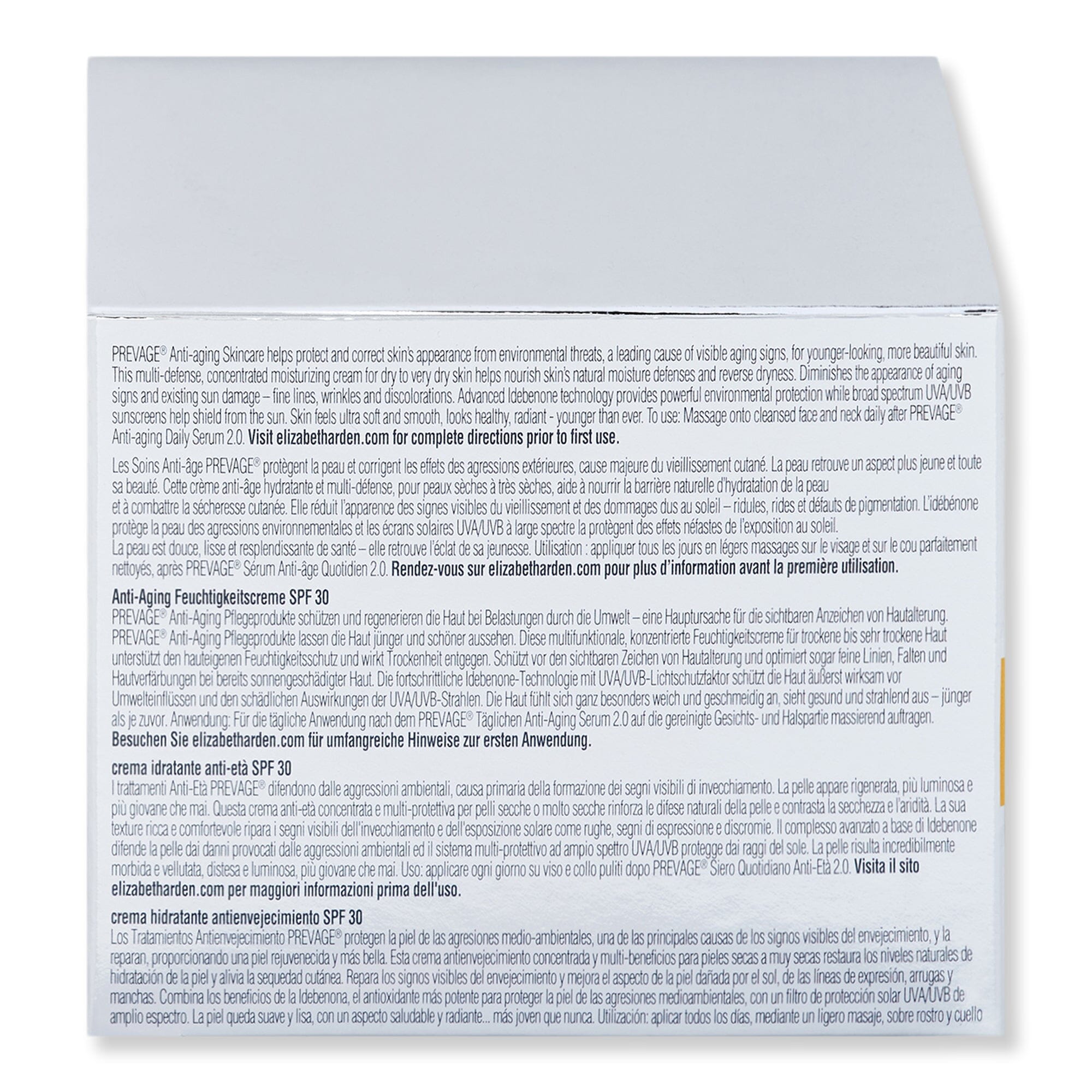 Elizabeth Arden Elizabeth Arden Prevage Anti-aging Moisture Cream SPF 30 PA++ 1.7 oz Face Moisturizers 