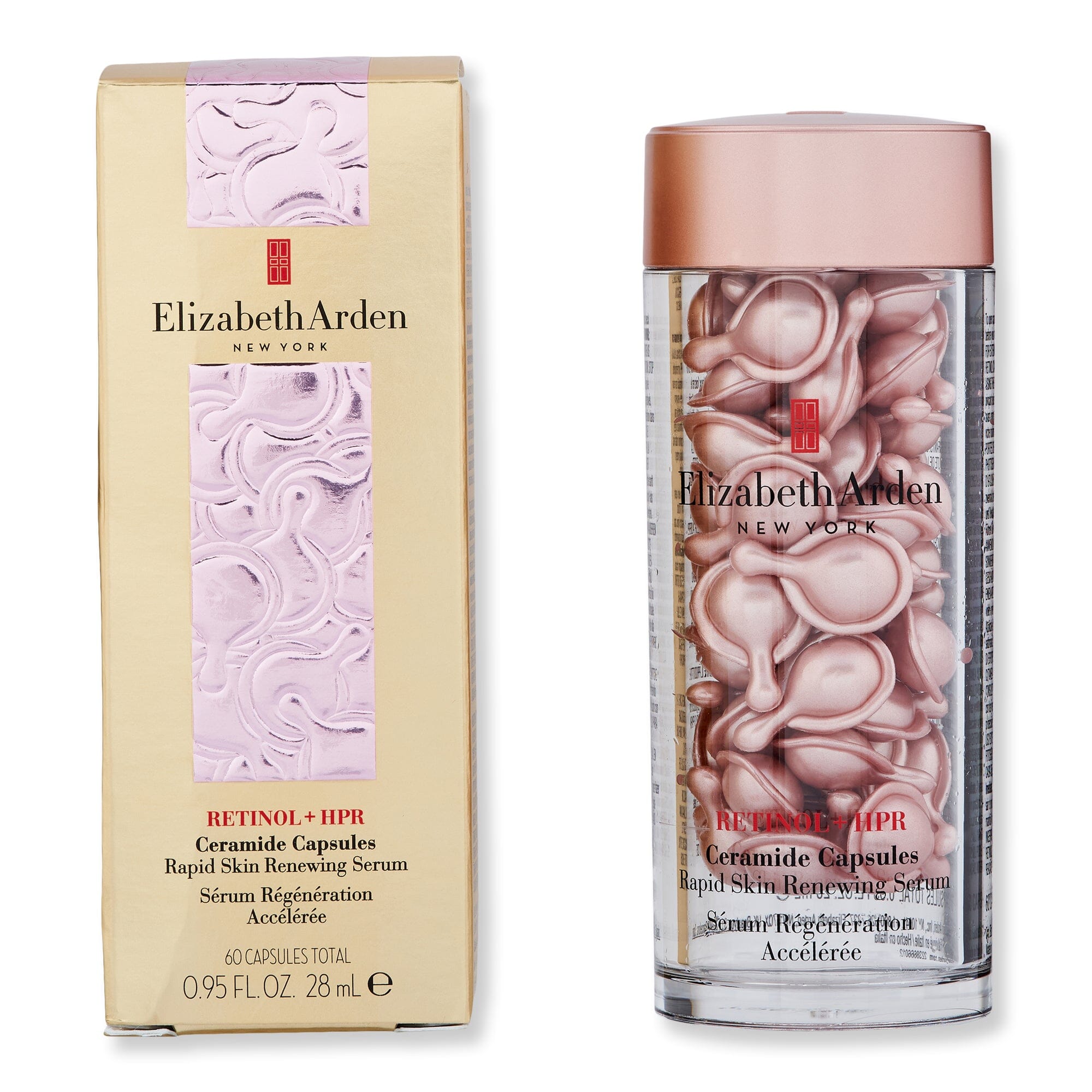 Elizabeth Arden Elizabeth Arden Retinol + HPR Ceramide Capsules Rapid Skin Renewing Serum 60 Ct Serums 