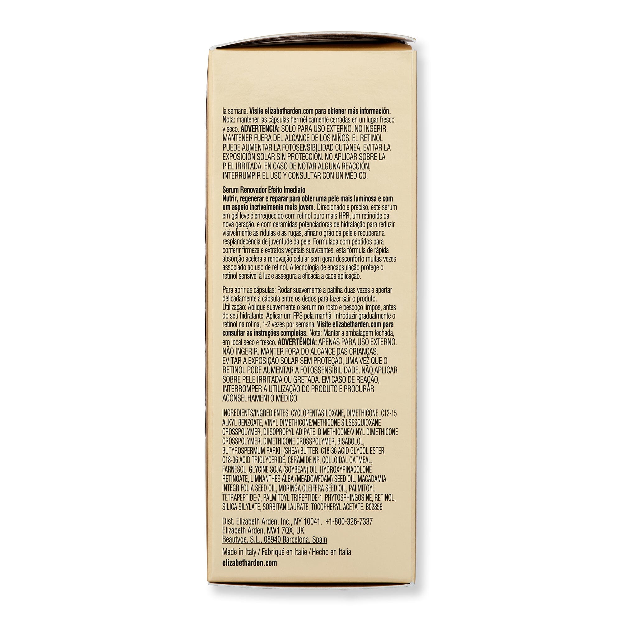 Elizabeth Arden Elizabeth Arden Retinol + HPR Ceramide Capsules Rapid Skin Renewing Serum 60 Ct Serums 