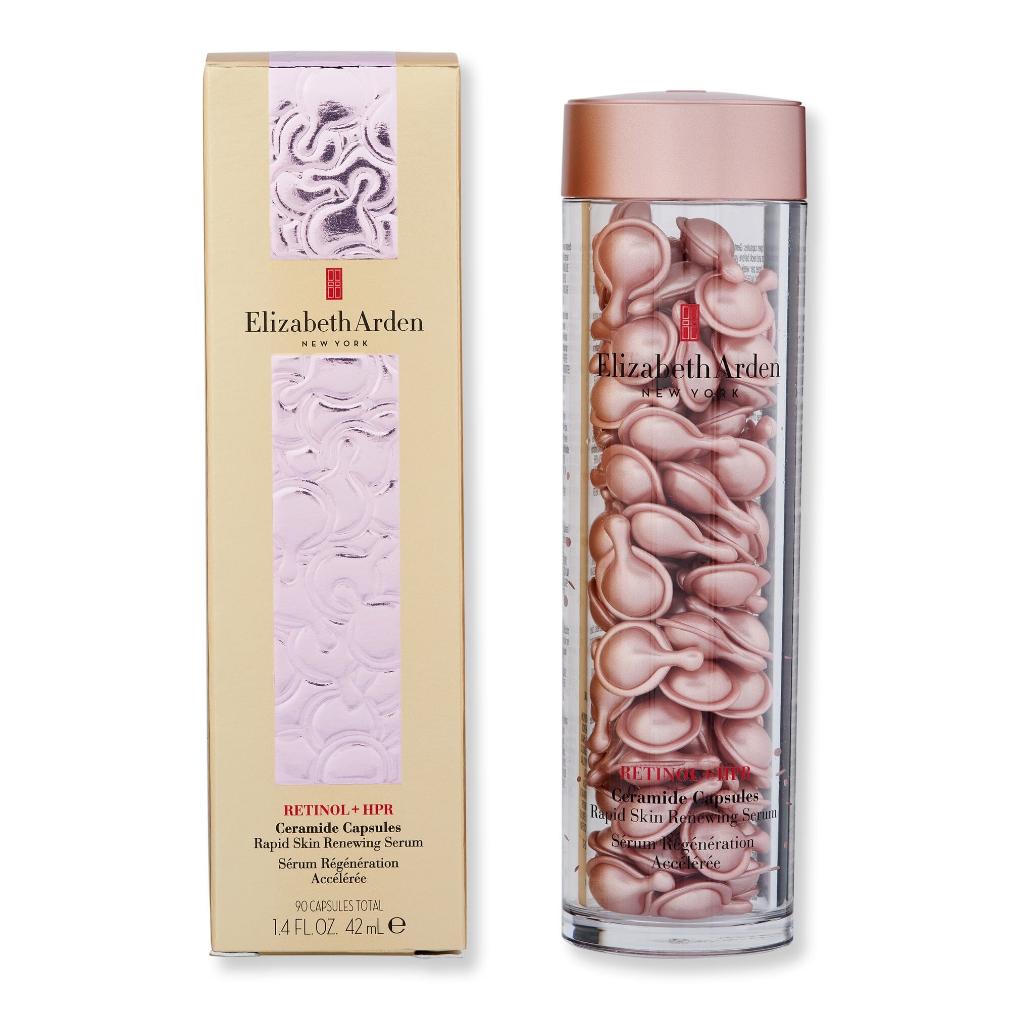 Elizabeth Arden Elizabeth Arden Retinol + HPR Ceramide Capsules Rapid Skin Renewing Serum 90 Ct Serums 