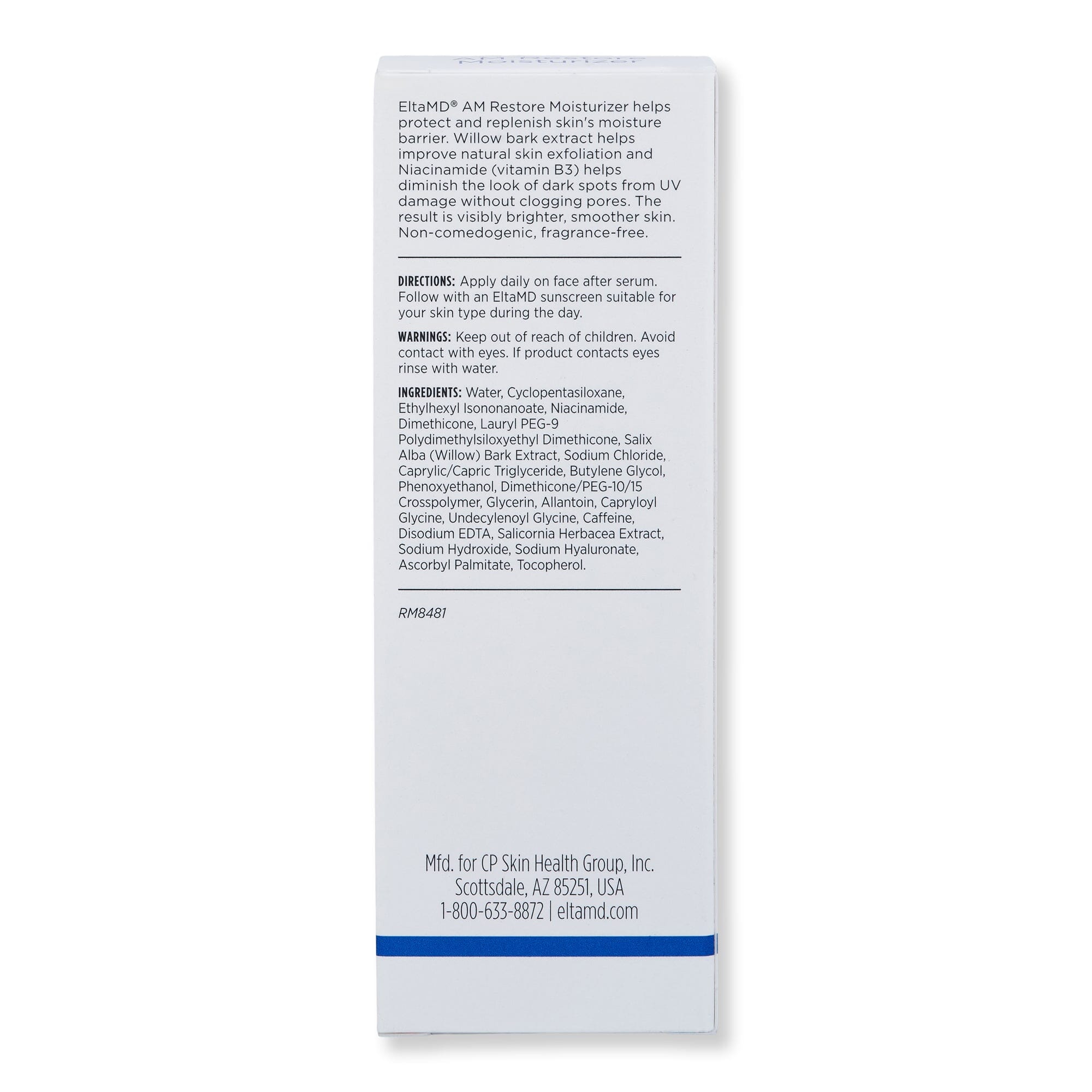 EltaMD EltaMD AM Restore Moisturizer Face Moisturizers 