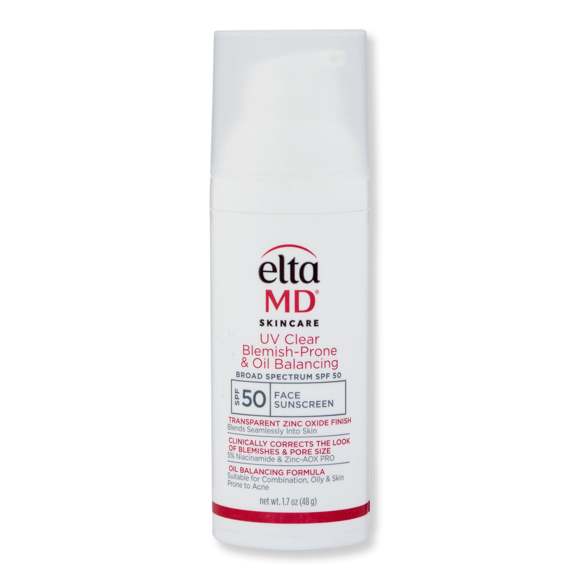 EltaMD EltaMD UV Clear Blemish-Prone & Oil Balancing SPF 50 Face Sunscreens 1.7 oz 