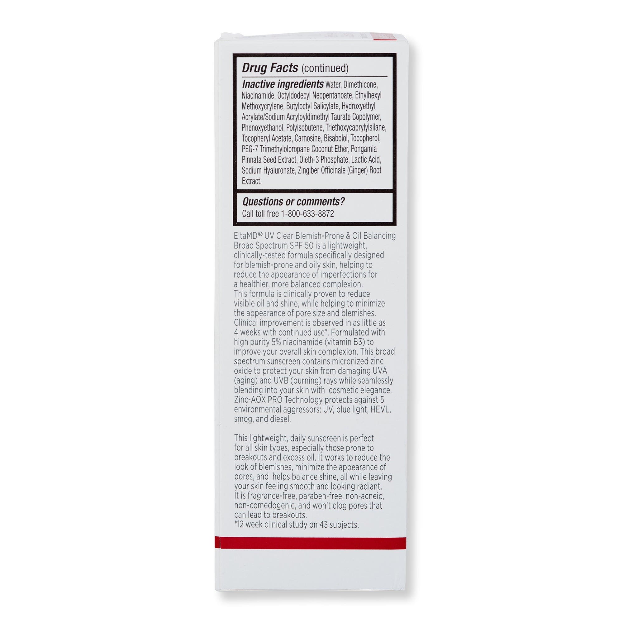 EltaMD EltaMD UV Clear Blemish-Prone & Oil Balancing SPF 50 Face Sunscreens 