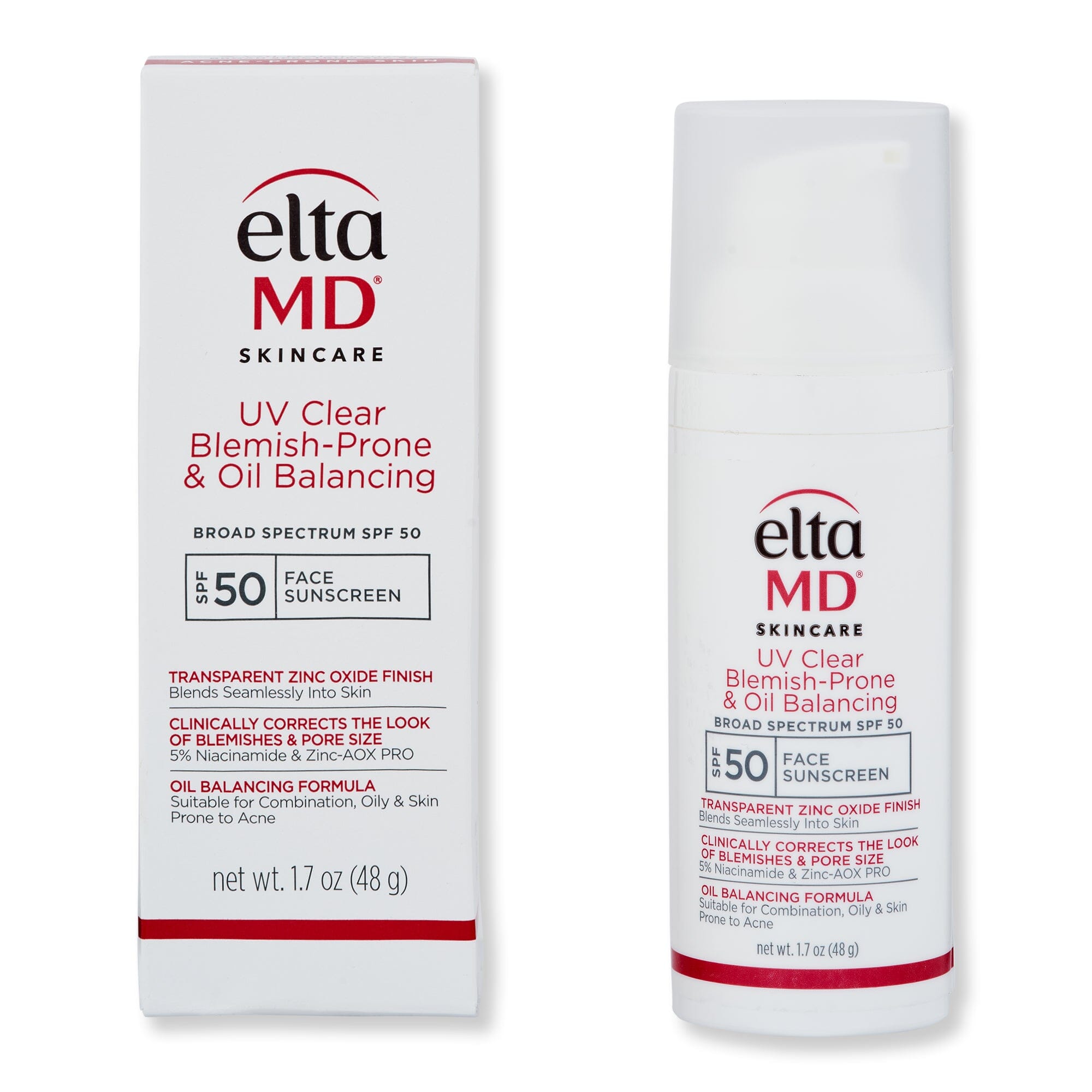 EltaMD EltaMD UV Clear Blemish-Prone & Oil Balancing SPF 50 Face Sunscreens 
