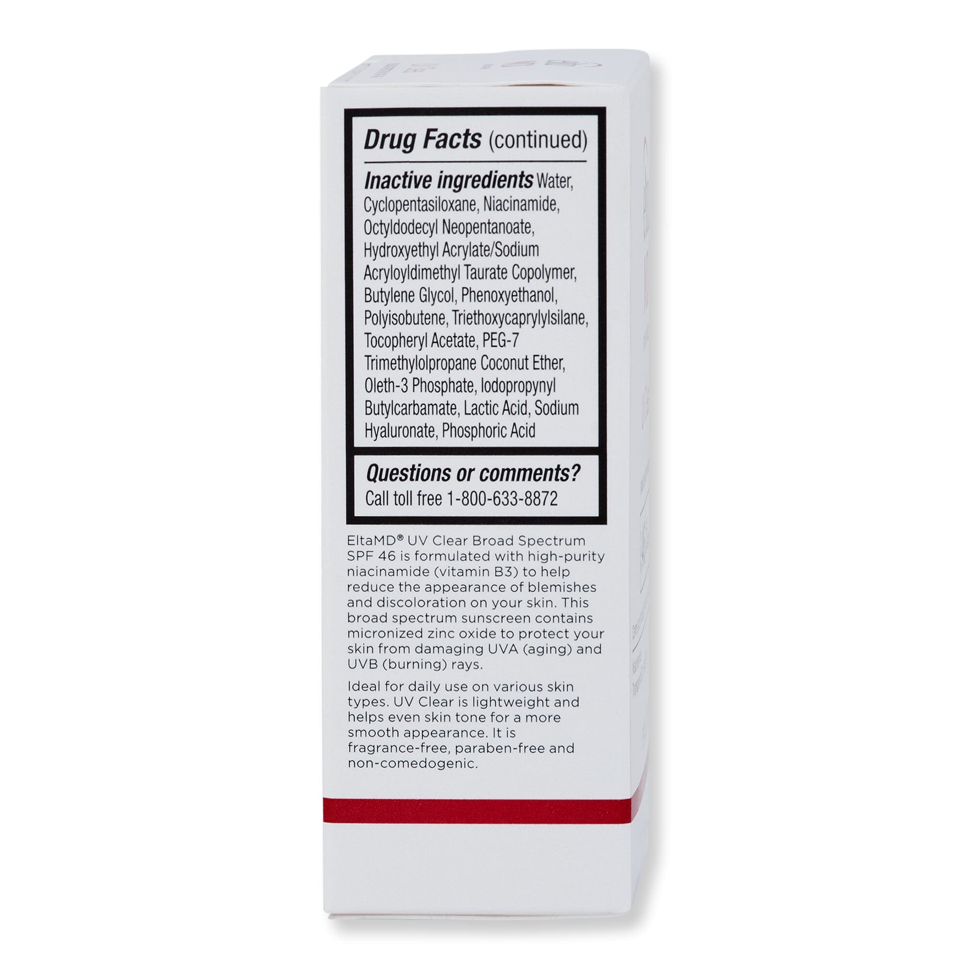 EltaMD EltaMD UV Clear Broad-Spectrum SPF 46 Acne, Blemish, & Blackhead Treatments 