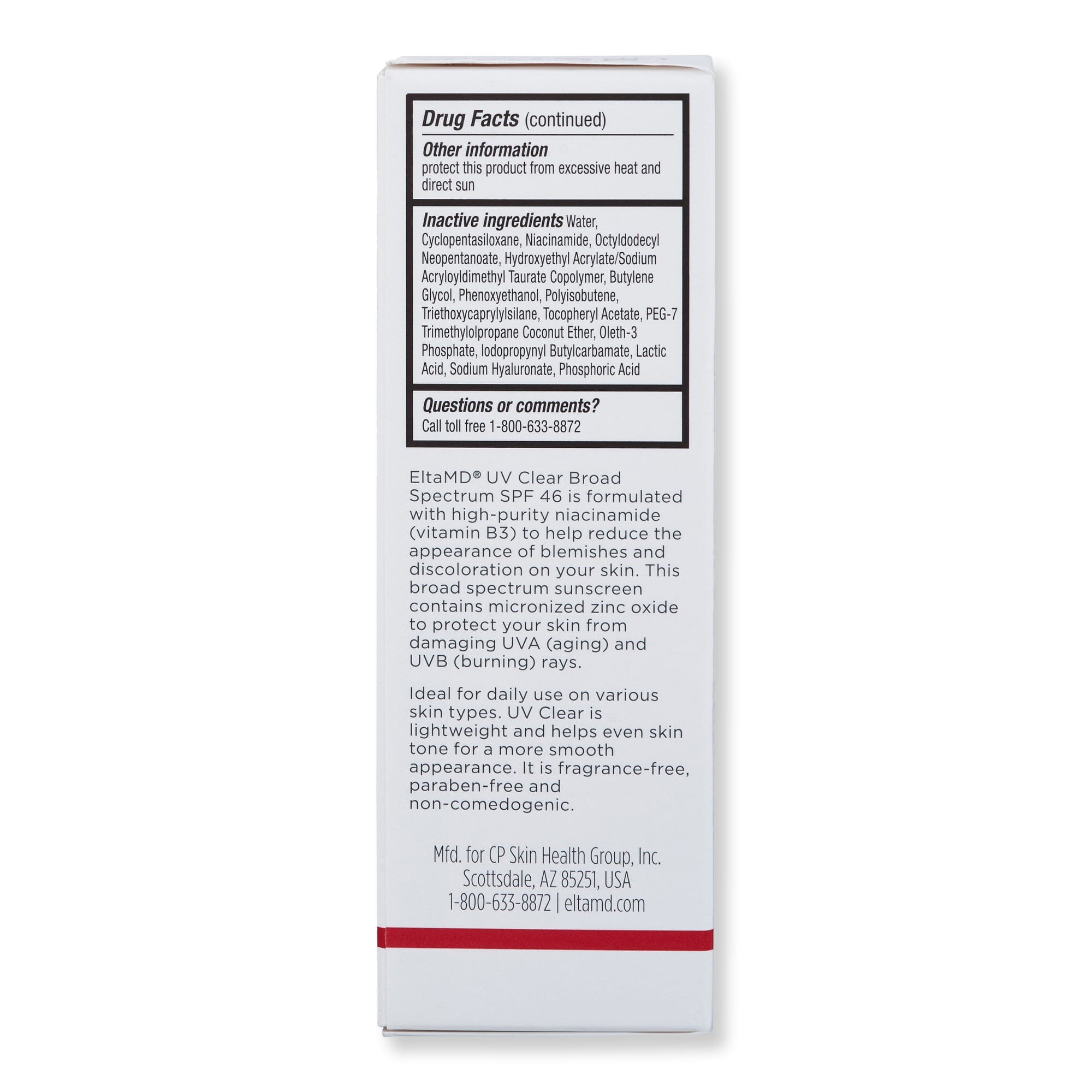 EltaMD EltaMD UV Clear Broad-Spectrum SPF 46 Acne, Blemish, & Blackhead Treatments 