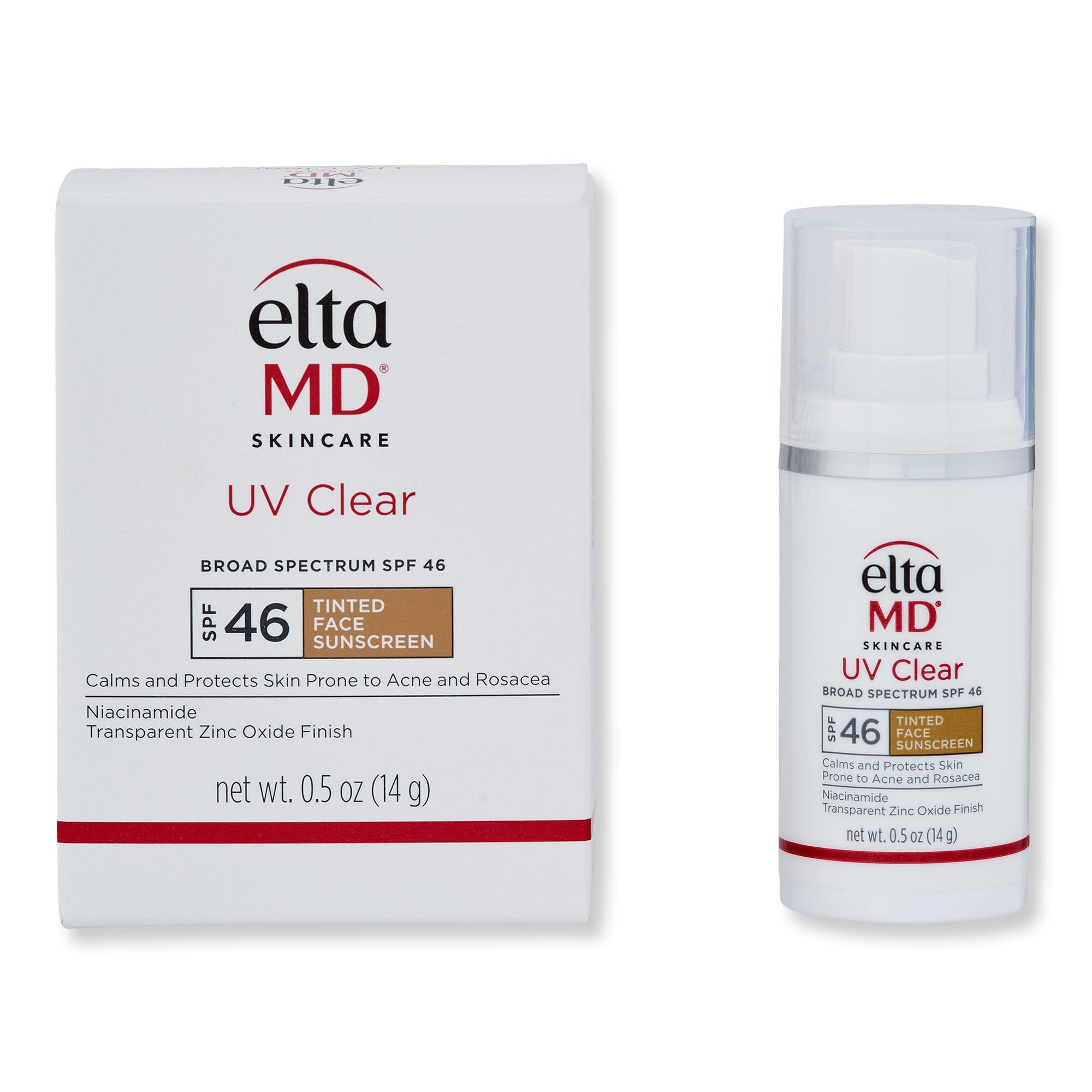 EltaMD EltaMD UV Clear Tinted Broad-Spectrum SPF 46 Face Sunscreens 