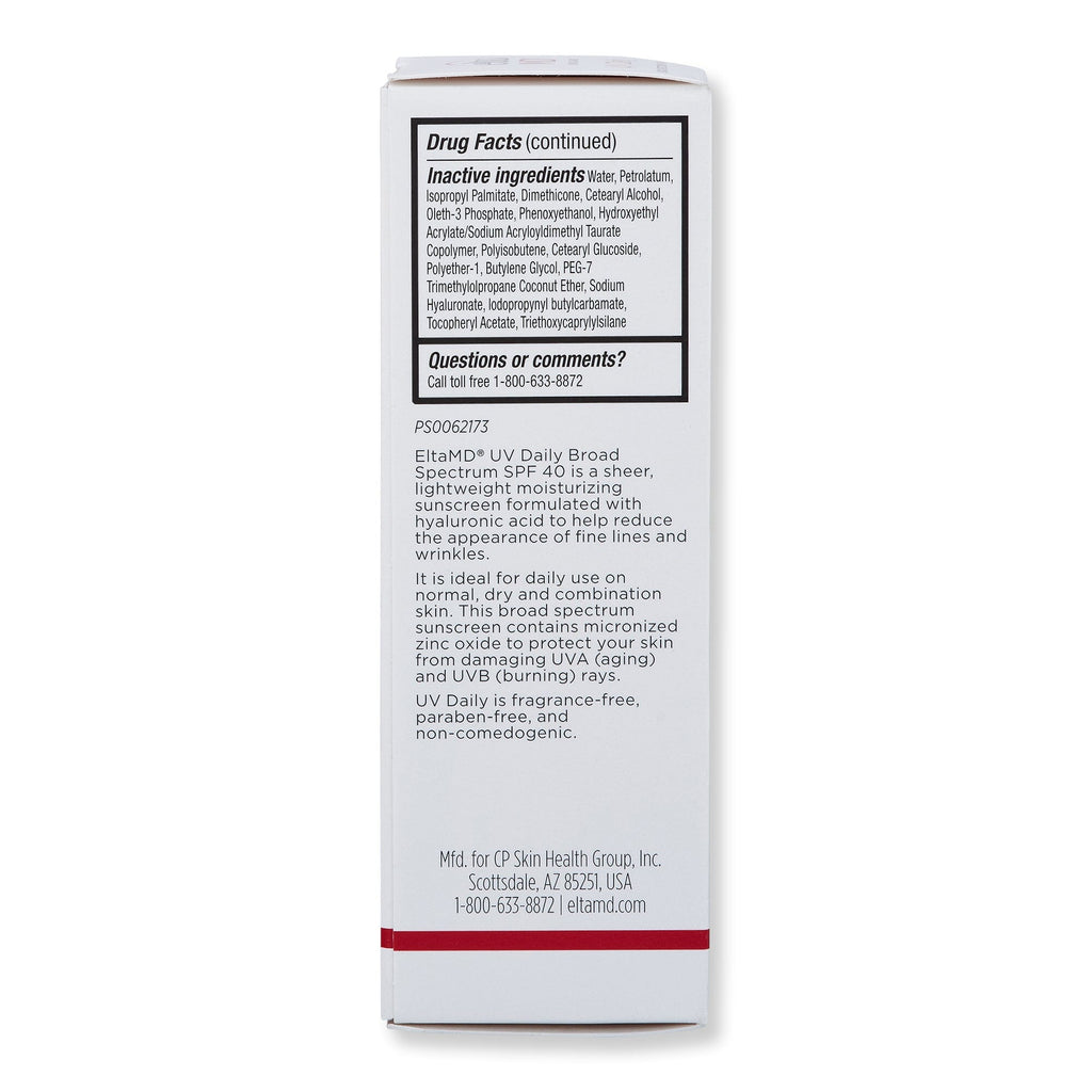 EltaMD EltaMD UV Daily Broad-Spectrum SPF 40 Face Sunscreens 