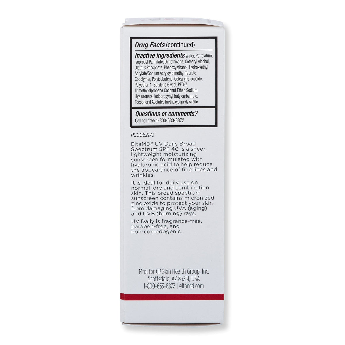 EltaMD EltaMD UV Daily Broad-Spectrum SPF 40 Face Sunscreens 