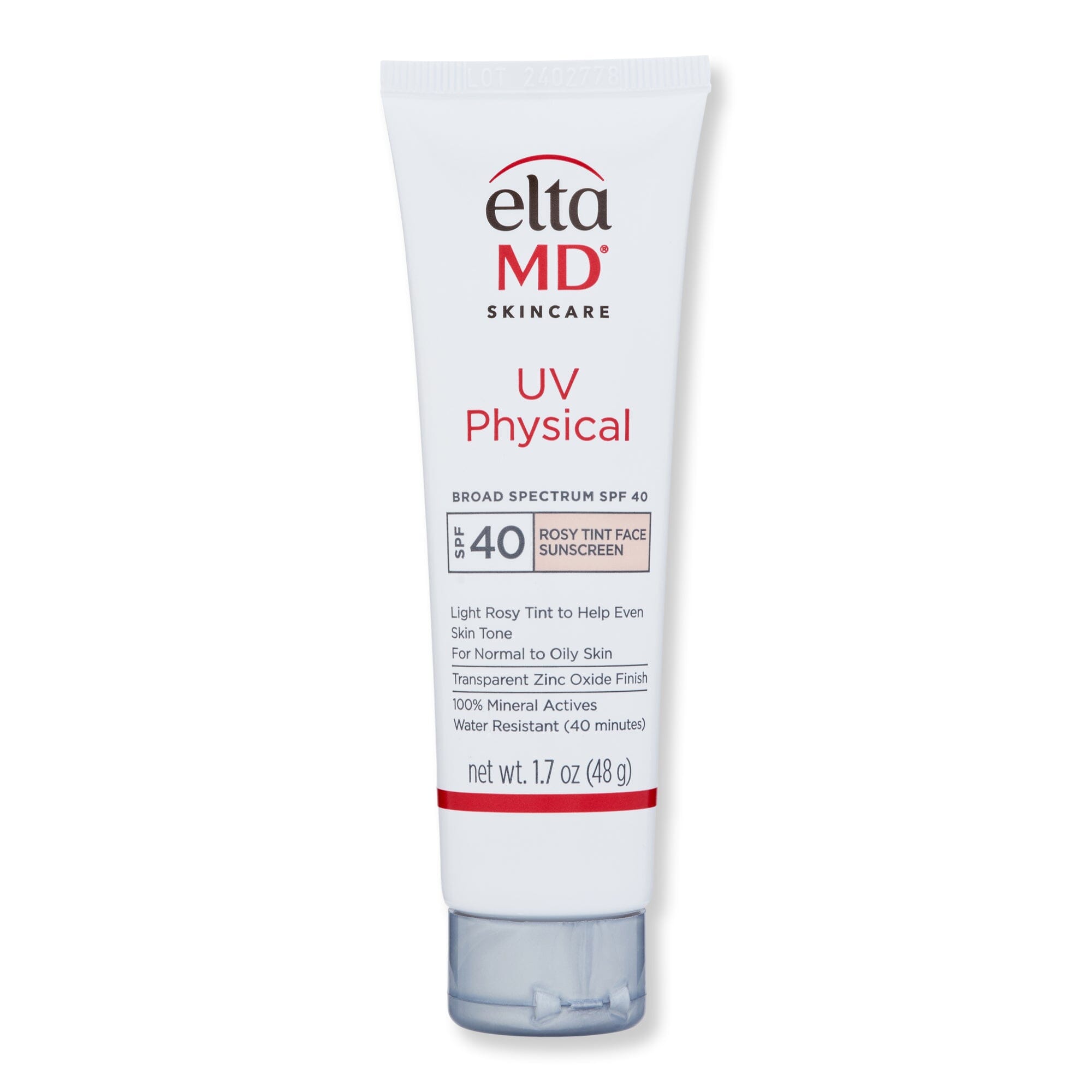 EltaMD EltaMD UV Physical Broad-Spectrum SPF 40 Rosy Tint Face Sunscreens 1.7 oz 