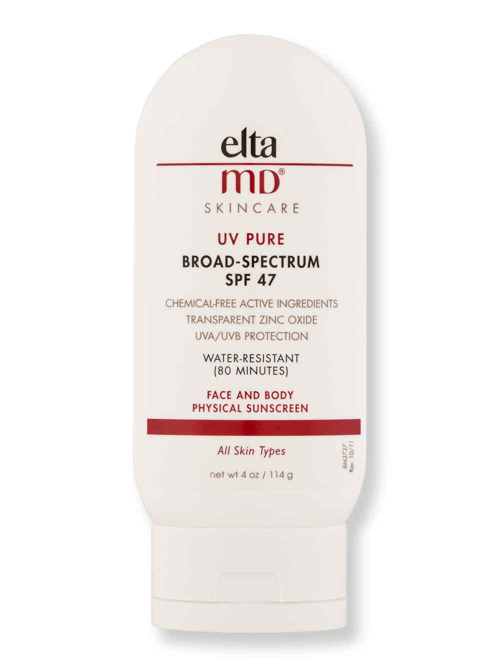 EltaMD EltaMD UV Pure Broad-Spectrum SPF 47 4 oz Body Sunscreens 