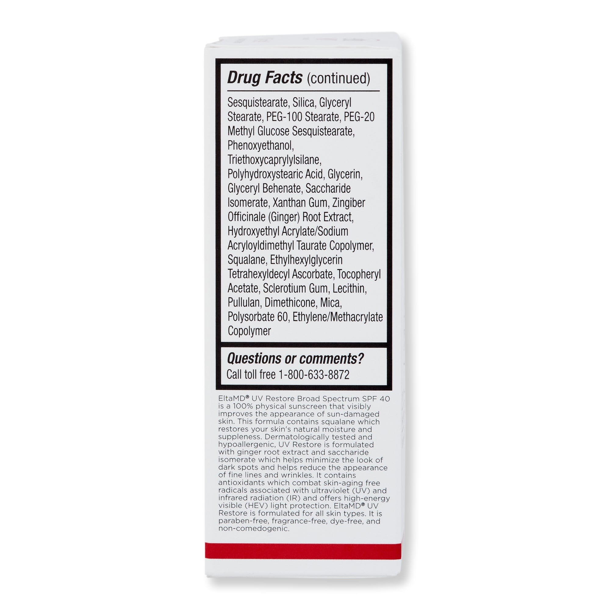 EltaMD EltaMD UV Restore Broad-Spectrum SPF 40 Face Sunscreens 