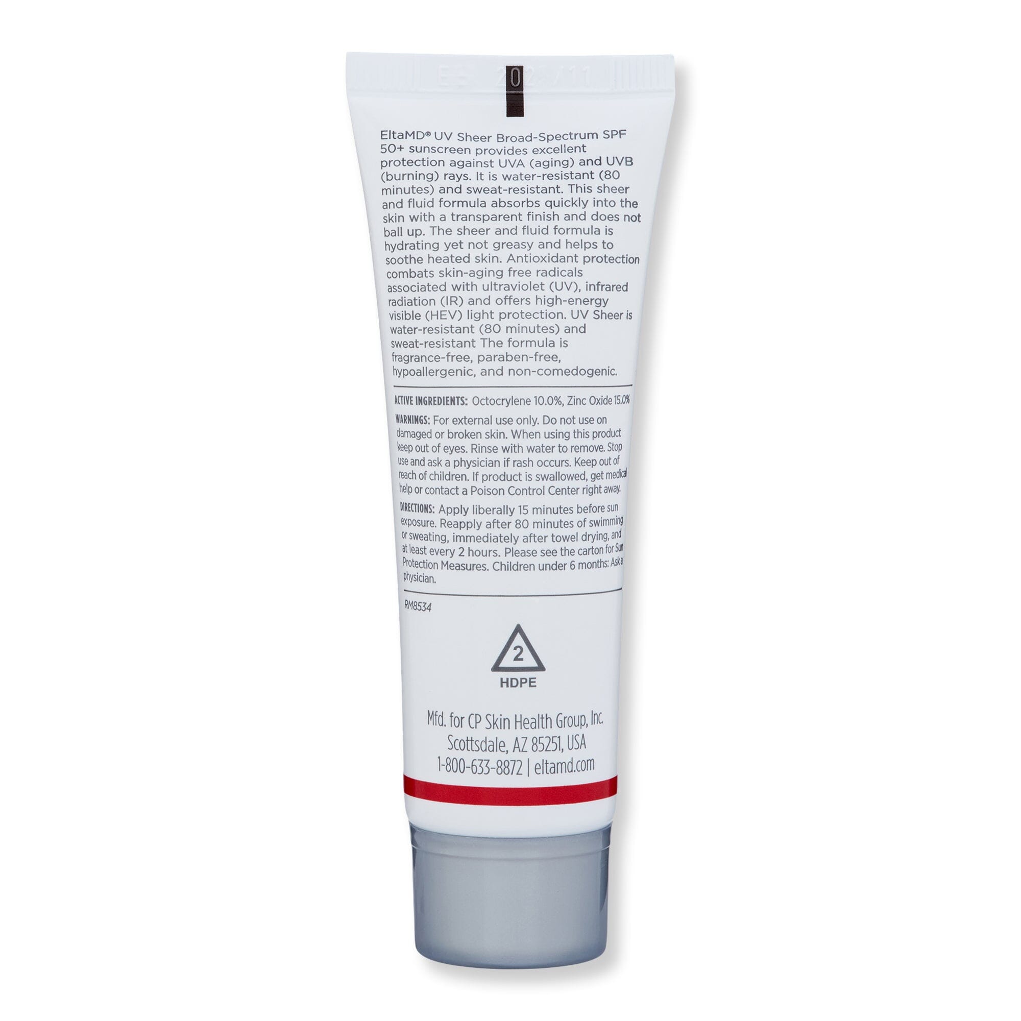 EltaMD EltaMD UV Sheer Broad-Spectrum SPF 50+ Body Sunscreens 