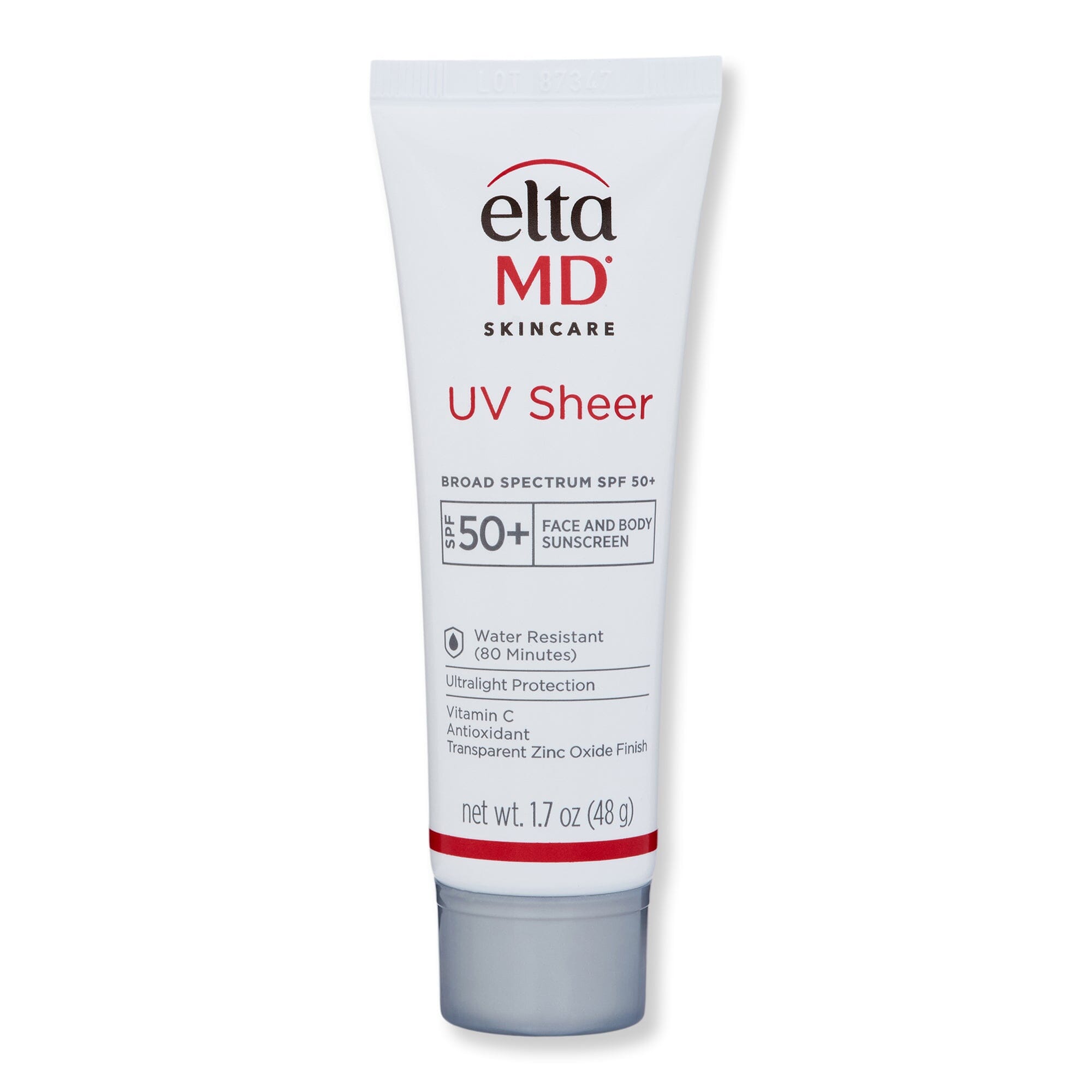 EltaMD EltaMD UV Sheer Broad-Spectrum SPF 50+ Body Sunscreens 1.7 oz 
