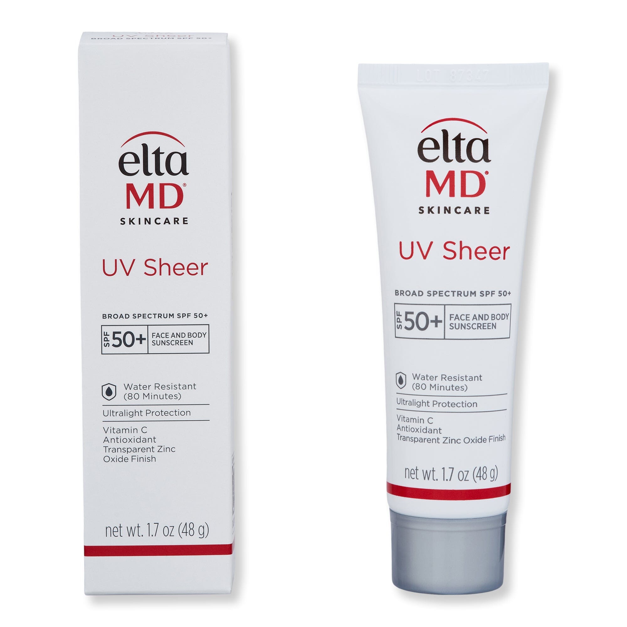 EltaMD EltaMD UV Sheer Broad-Spectrum SPF 50+ Body Sunscreens 