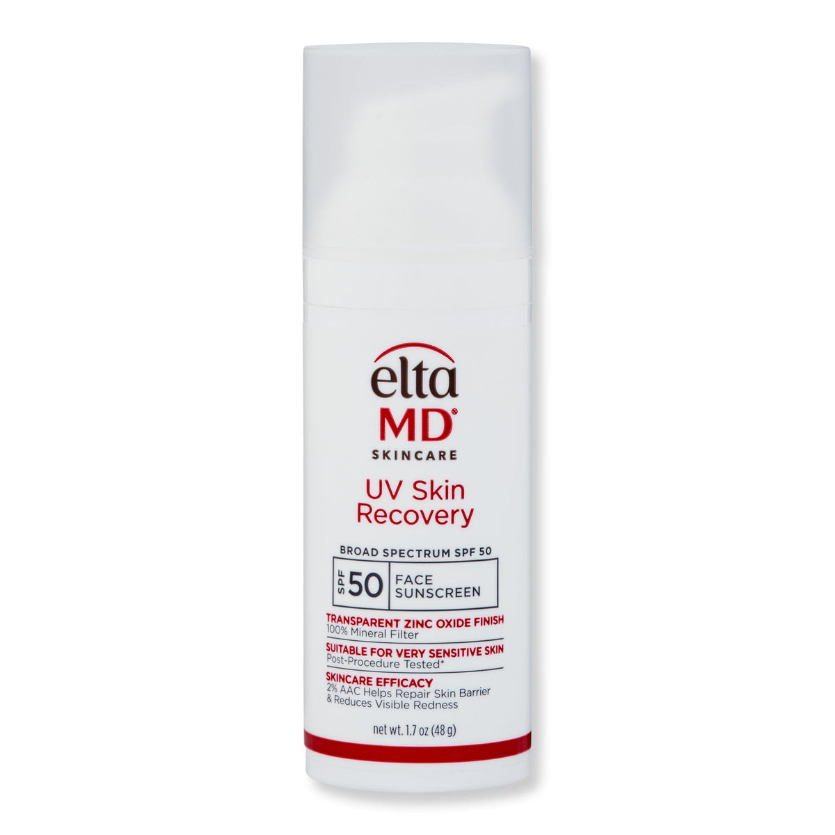 EltaMD EltaMD UV Skin Recovery Broad Spectrum SPF 50 Face Sunscreen Face Sunscreens 1.7 oz 