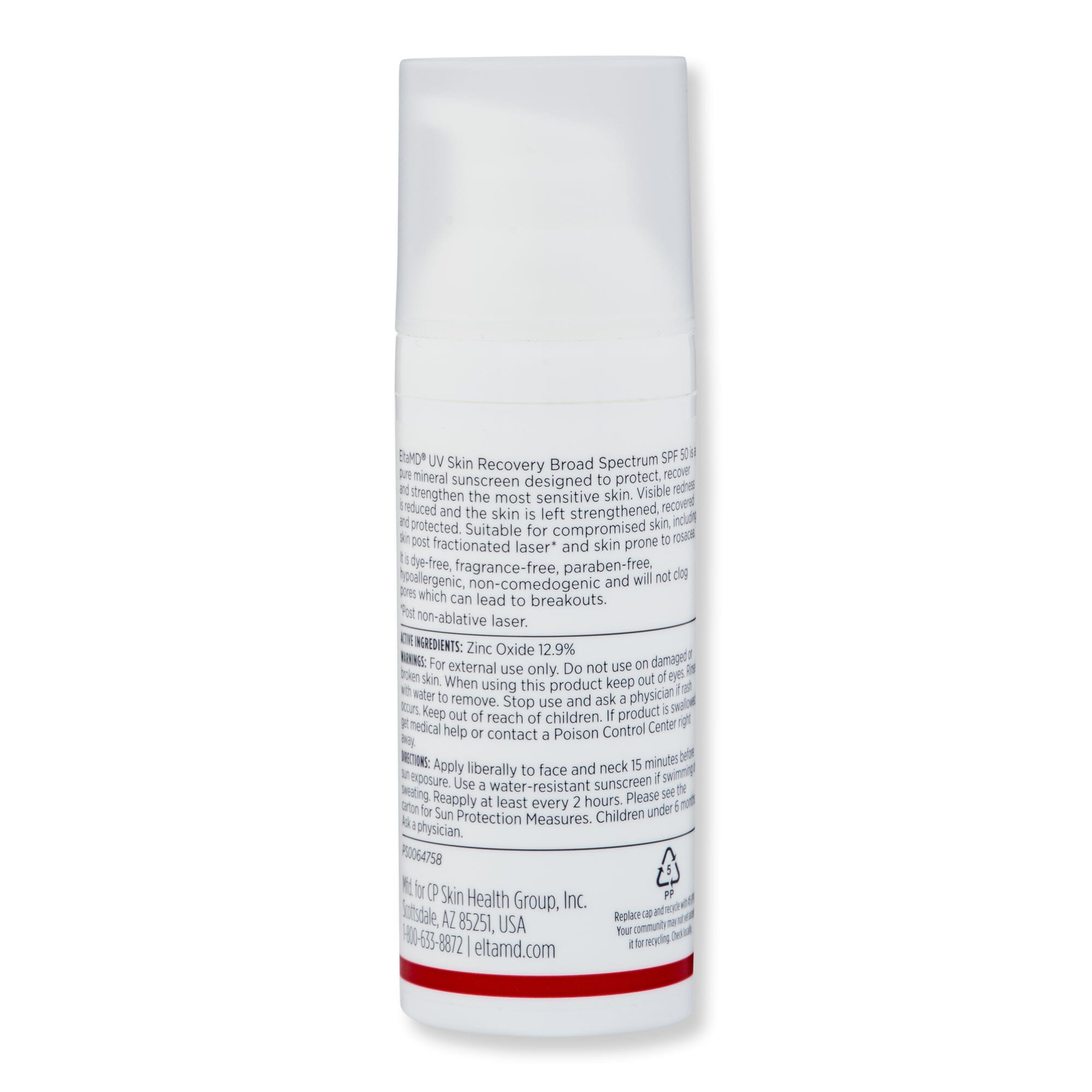EltaMD EltaMD UV Skin Recovery Broad Spectrum SPF 50 Face Sunscreen Face Sunscreens 