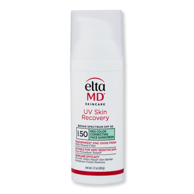 EltaMD EltaMD UV Skin Recovery Red Color Correcting Green Tint Broad Spectrum SPF 50 Face Sunscreens 1.7 oz 