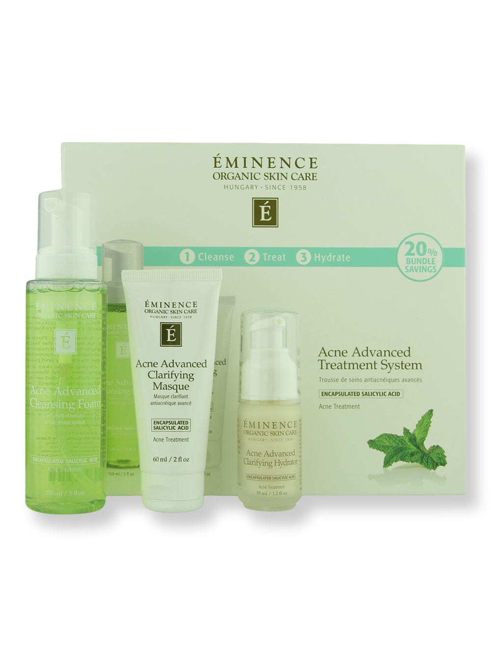 Eminence Eminence Acne Advanced Treatment System Acne, Blemish, & Blackhead Treatments 