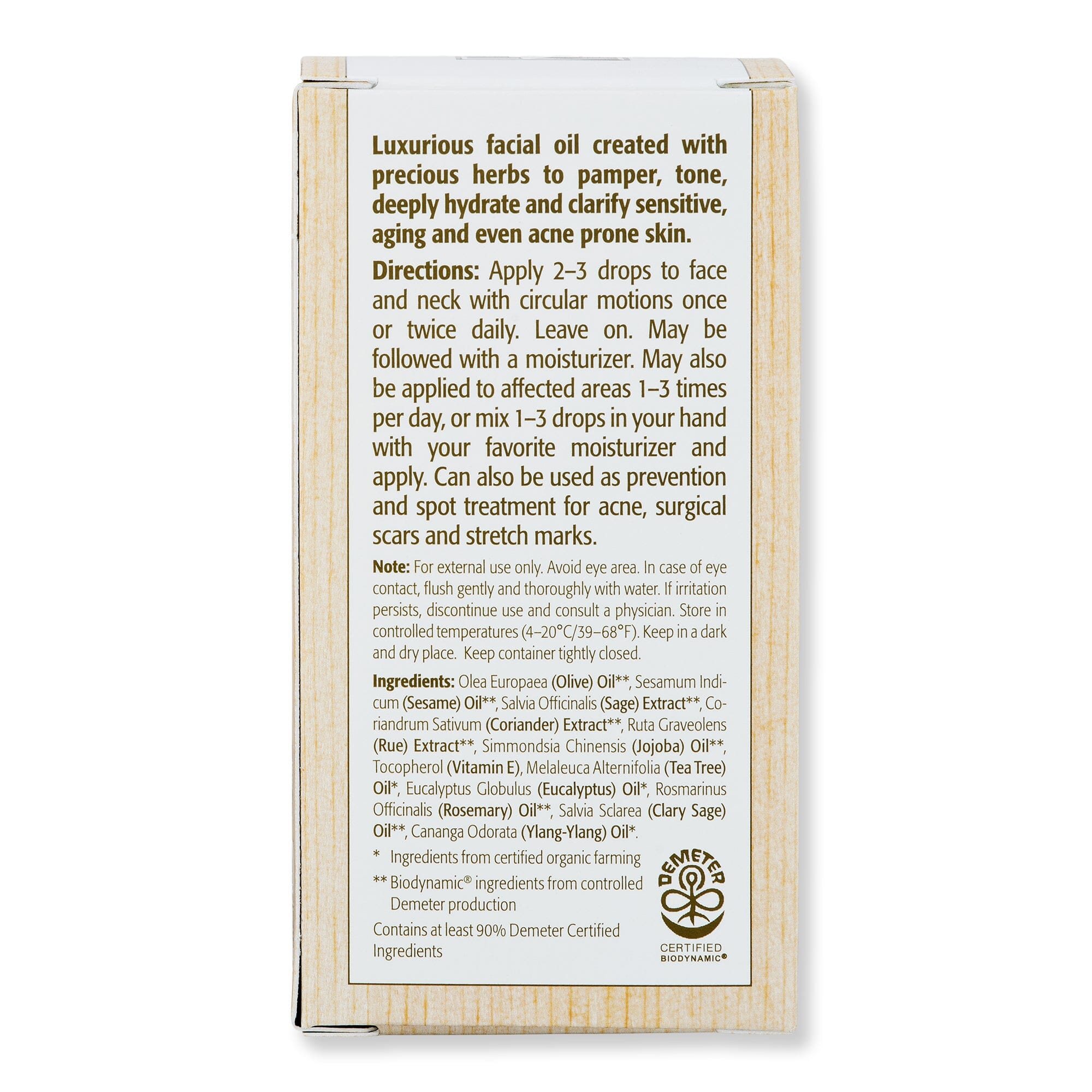 Eminence Eminence Facial Recovery Oil 0.5 oz Skin Care Treatments 