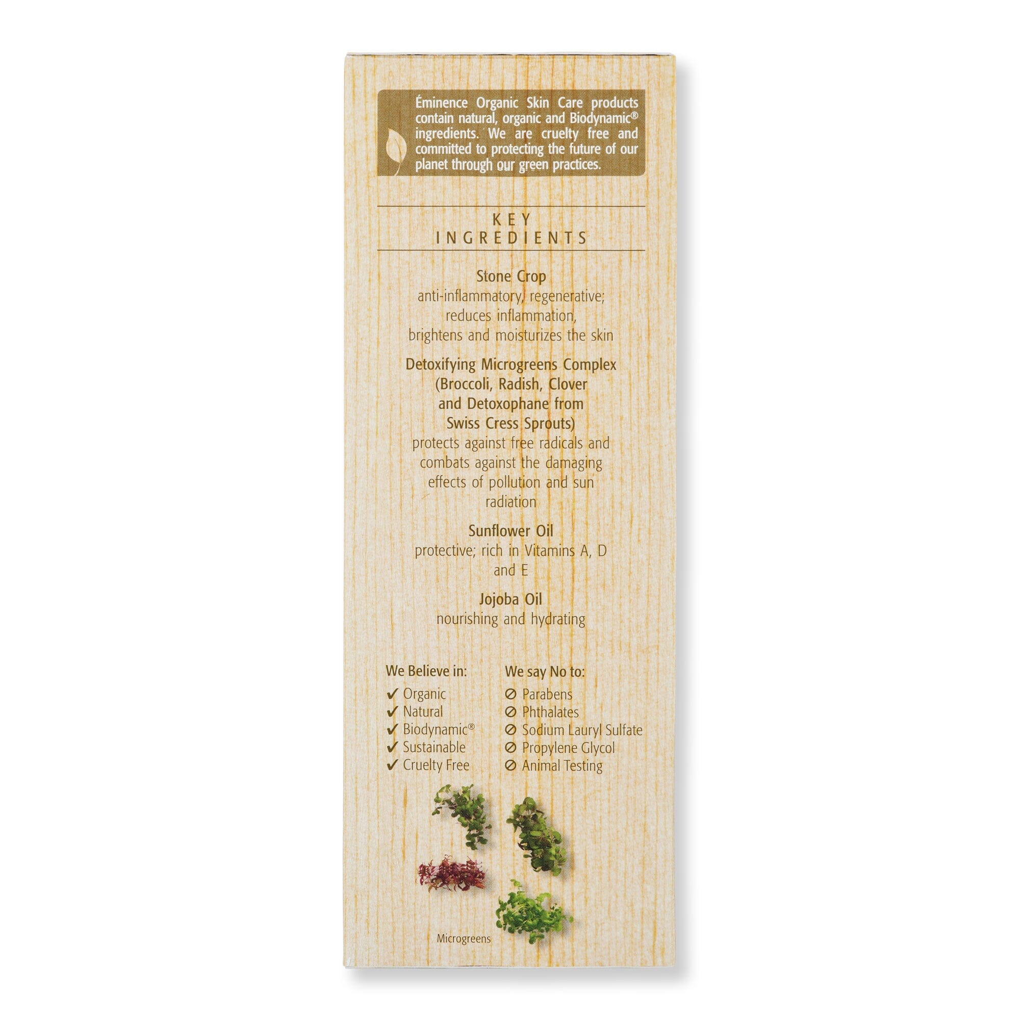 Eminence Eminence Stone Crop Cleansing Oil 5 oz Face Cleansers 