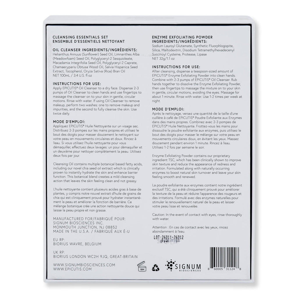 Epicutis Epicutis Cleansing Essential Set Skin Care Kits 