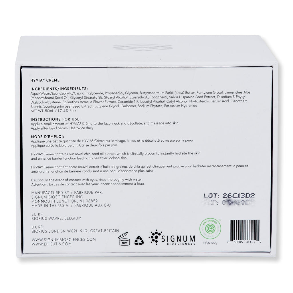 Epicutis Epicutis Hyvia Creme Face Moisturizers 