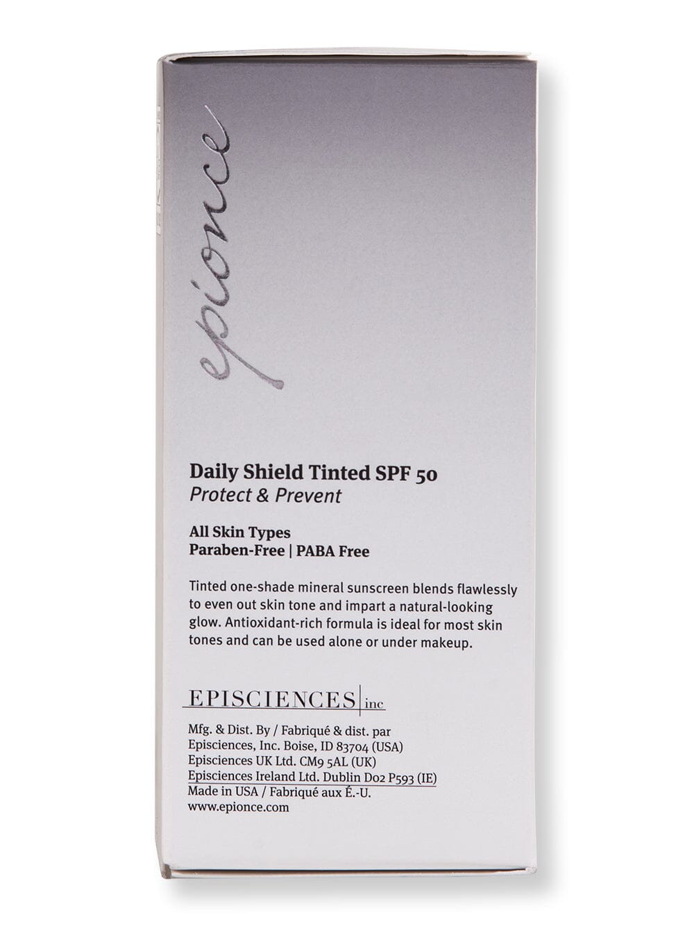 Epionce Epionce Daily Shield Tinted SPF 50 1.7 fl oz Body Sunscreens 