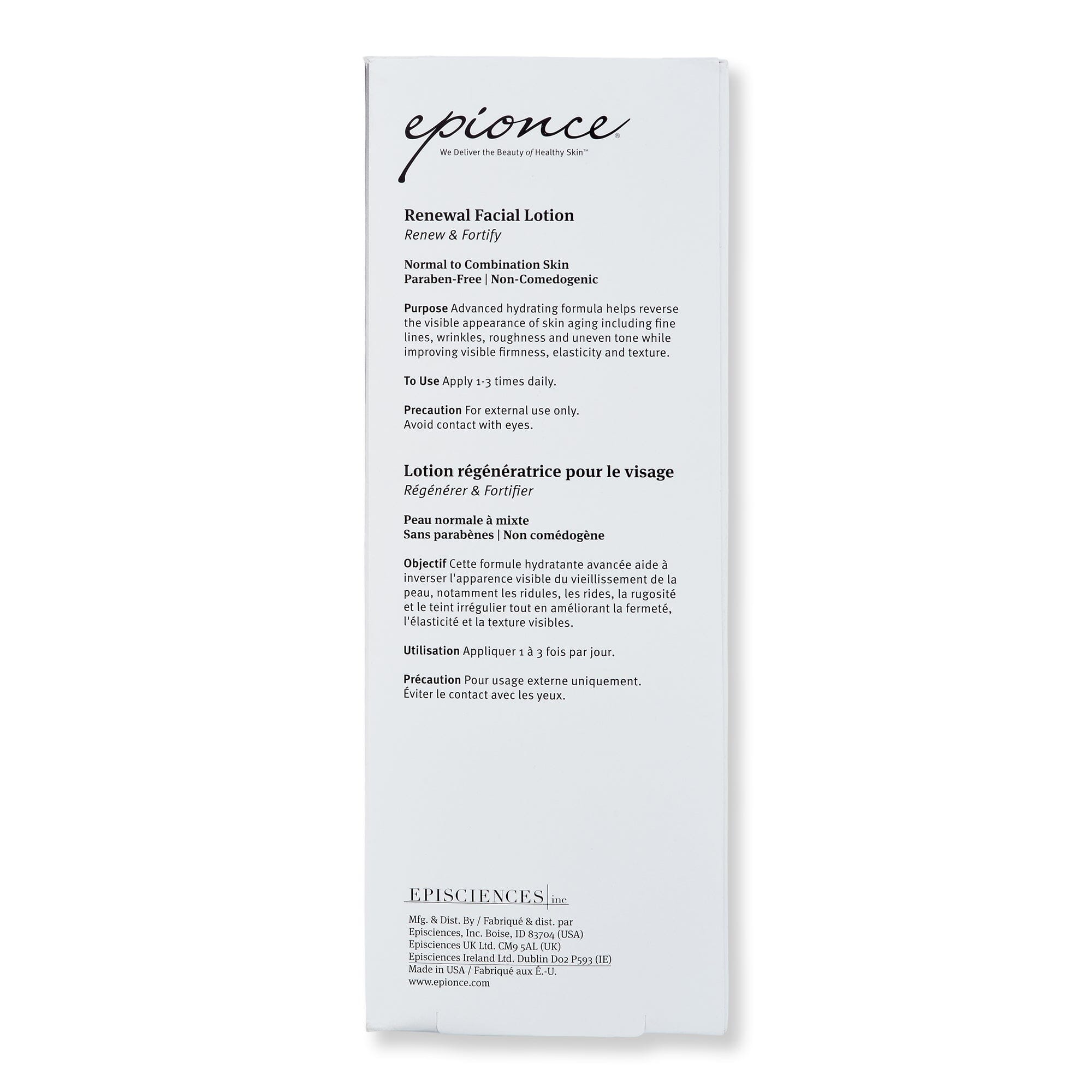 Epionce Epionce Renewal Facial Lotion Face Moisturizers 