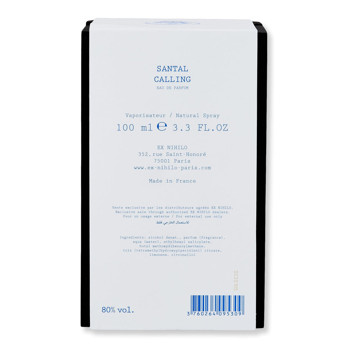 EX NIHILO EX NIHILO Santal Calling Eau de Parfum Perfume 