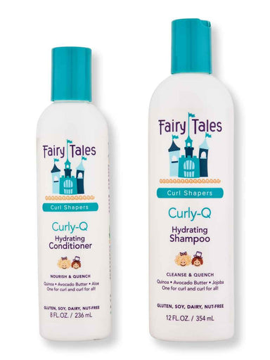 Fairy Tales Fairy Tales Curly-Q Shampoo 12 oz & Conditioner 8 oz Hair Care Value Sets 