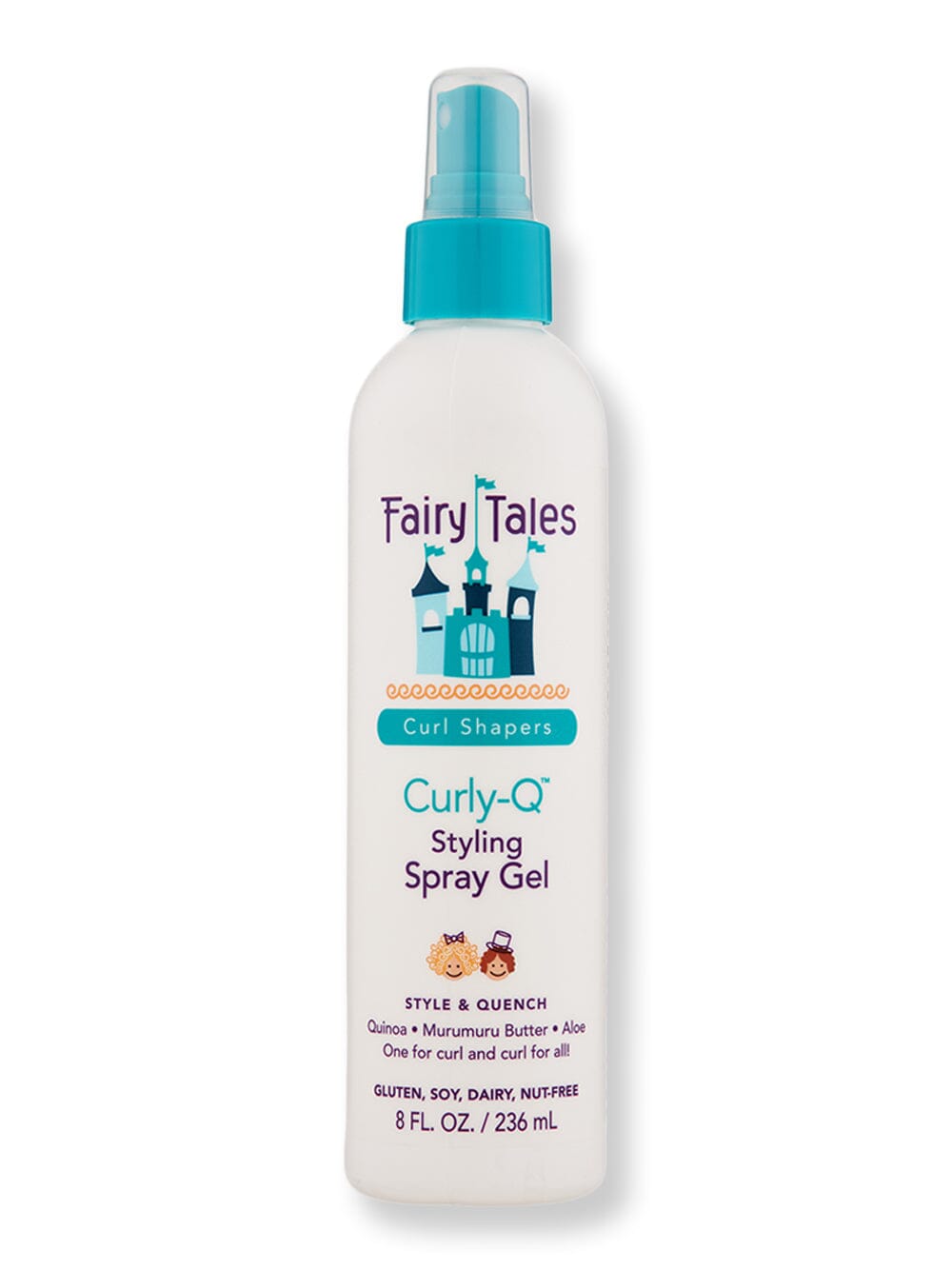 Fairy Tales Fairy Tales Curly-Q Styling Spray Gel Hair Gels 8 oz 