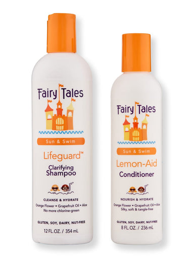 Fairy Tales Fairy Tales Lifeguard Clarifying Shampoo 12 oz & Lemon-Aid Conditioner 8 oz Hair Care Value Sets 