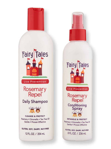 Fairy Tales Fairy Tales Rosemary Repel Shampoo 12 oz & Rosemary Repel Conditioning Spray 8 oz Shampoos 