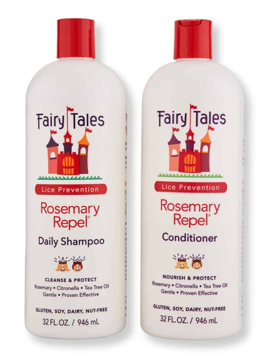 Fairy Tales Fairy Tales Rosemary Repel Shampoo & Conditioner 32 oz Hair Care Value Sets 