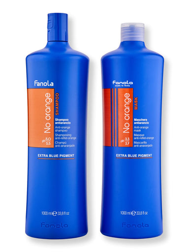 Fanola Fanola No Orange Shampoo & Mask 1000 ml Hair Care Value Sets 