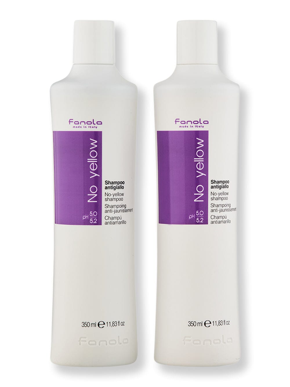 Fanola Fanola No Yellow Shampoo 2 ct 350 ml Shampoos 