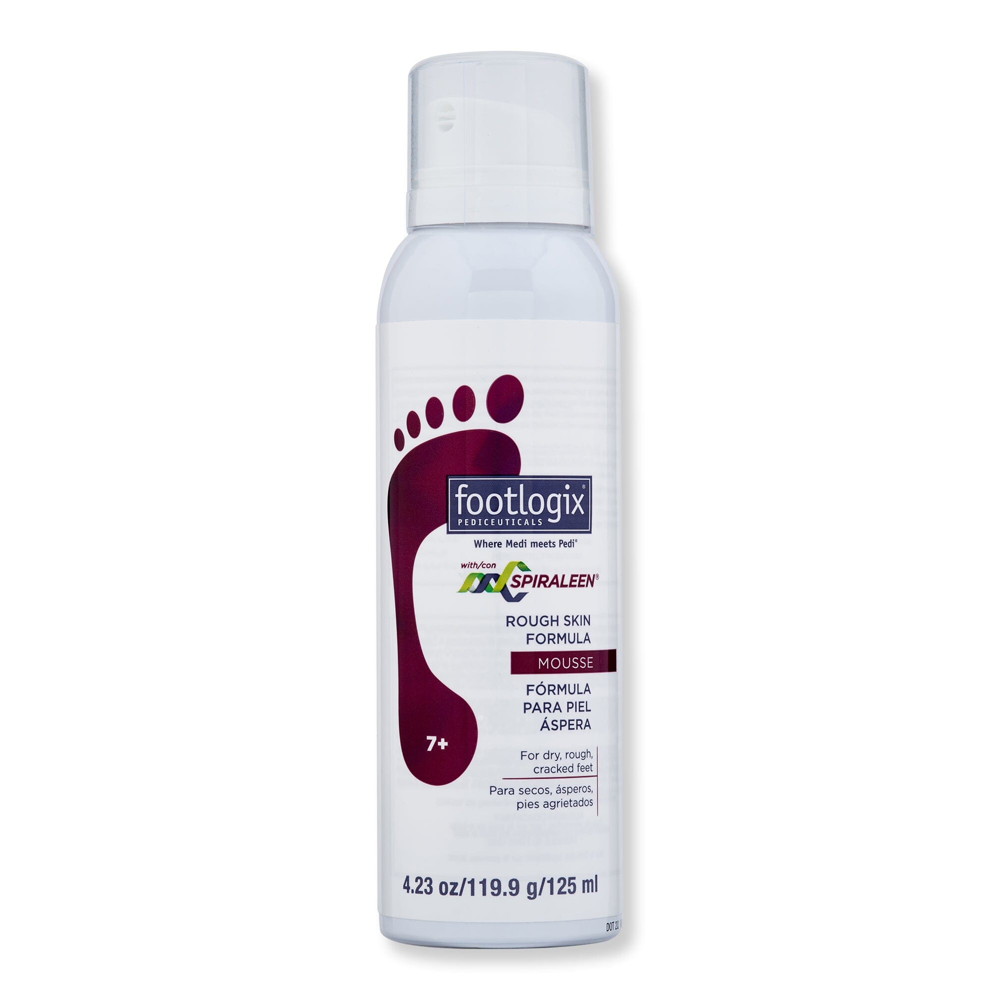 Footlogix Footlogix Rough Skin Formula With Spiraleen Foot Creams & Treatments 4.2 oz / 125 ml 