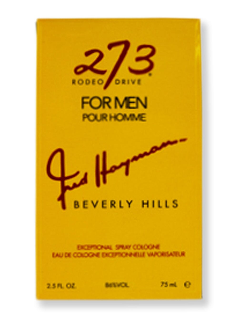 Fred Hayman Fred Hayman 273 Men Exceptional Cologne Spray 2.5 oz Cologne 