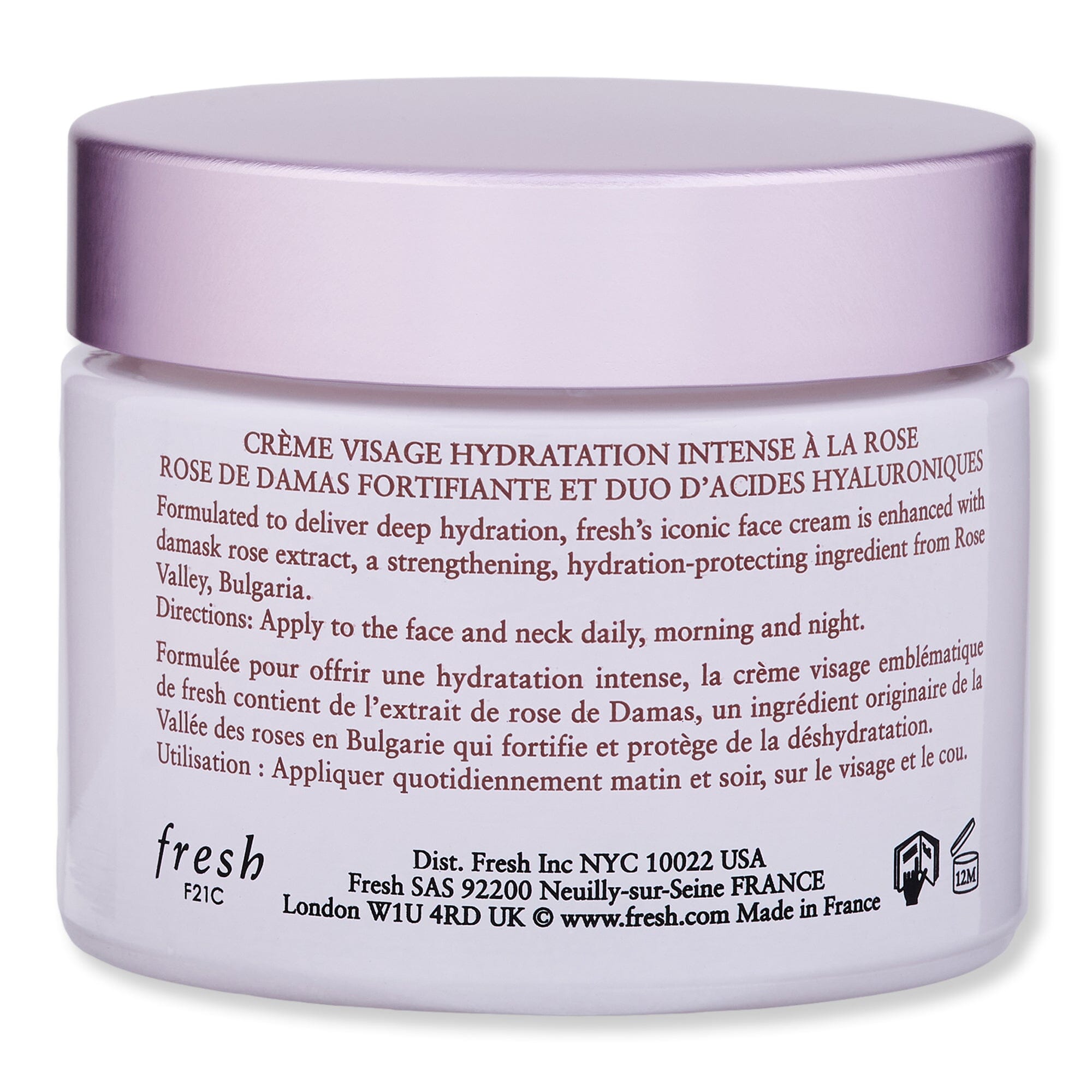 Fresh Fresh Rose Face Cream Face Moisturizers 