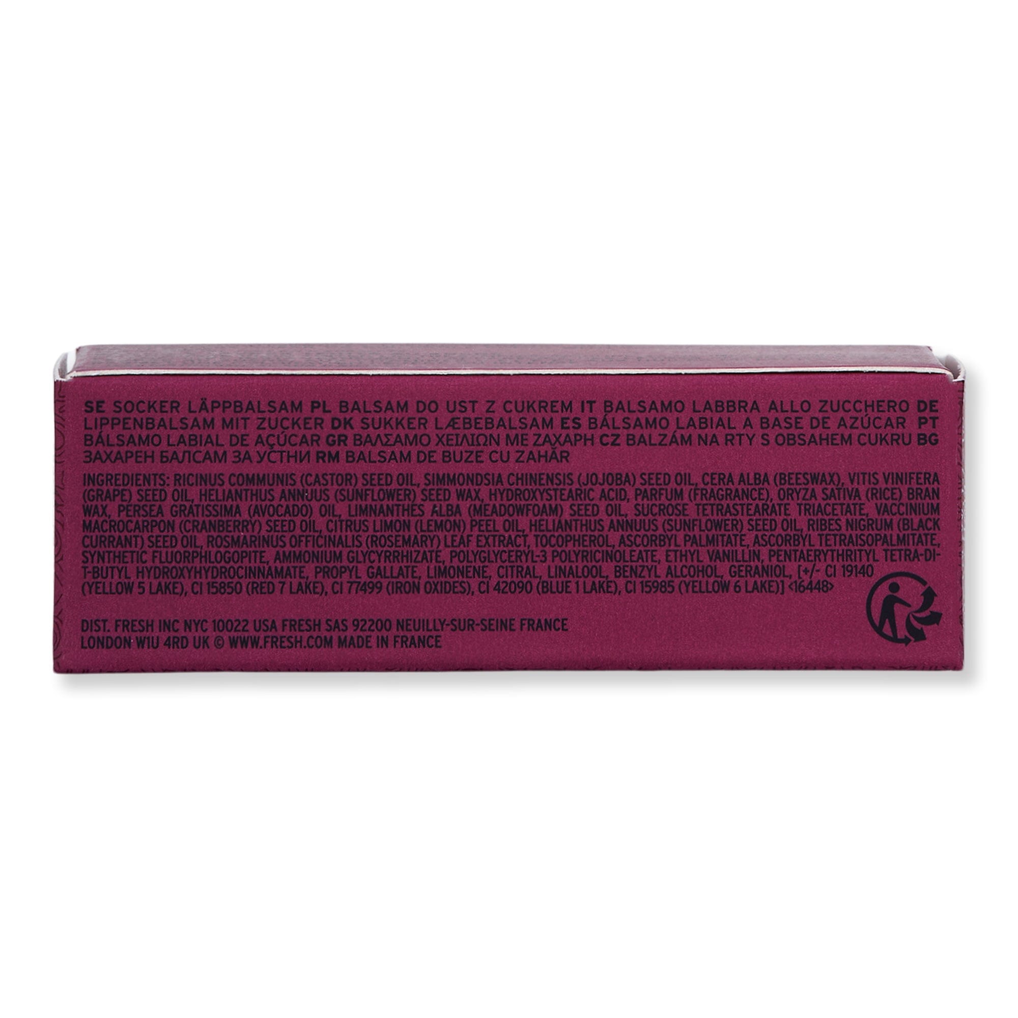 Fresh Fresh Sugar Lip Treatment Plum 4.3 g Lip Treatments & Balms 