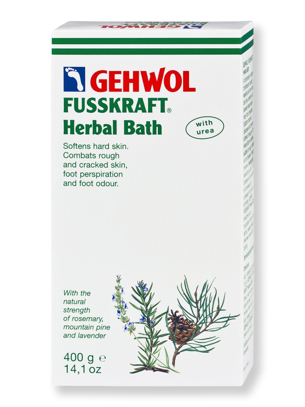 Gehwol Gehwol Fusskraft Herbal Bath 14.1 oz 400 g Foot Creams & Treatments 