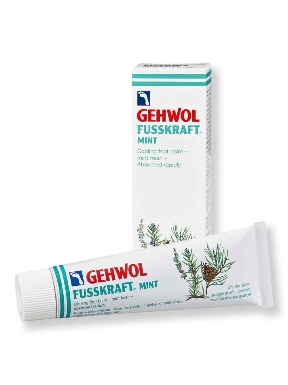 Gehwol Gehwol Fusskraft Mint 2.6 oz 75 ml Foot Creams & Treatments 