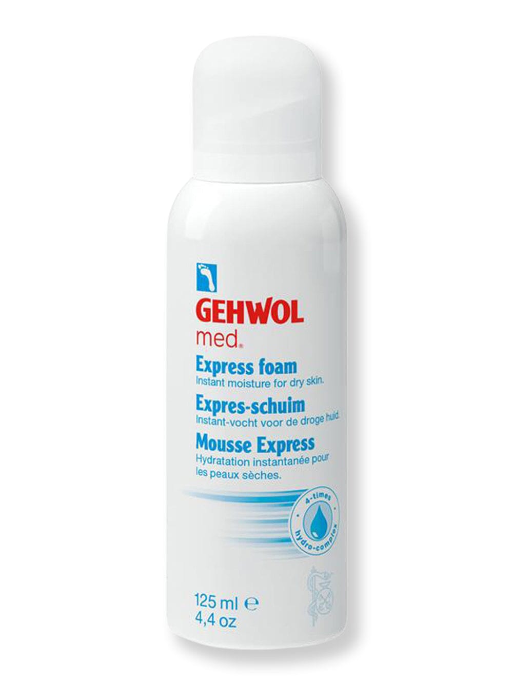Gehwol Gehwol Med Express Foam Foot Creams & Treatments 4.4 oz / 125 ml 
