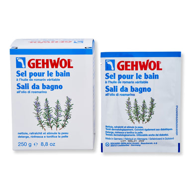 Gehwol Gehwol Rosemary Bath Salt Bubble Baths & Soaks 0.88 oz 10 Ct 