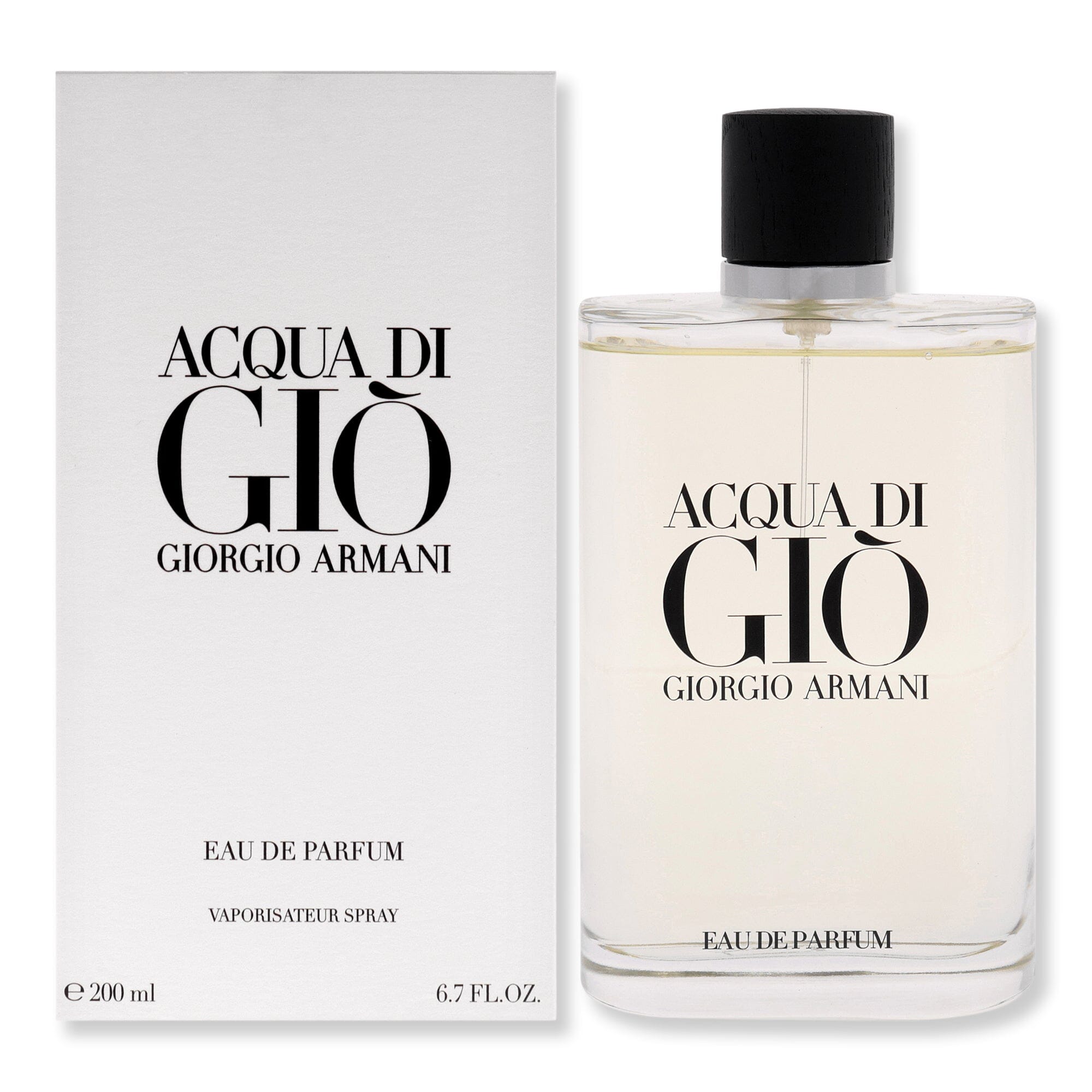 GIORGIO ARMANI GIORGIO ARMANI Acqua Di Gio Eau De Parfum Spray For Men Perfume 6.7 oz / 200 ml 